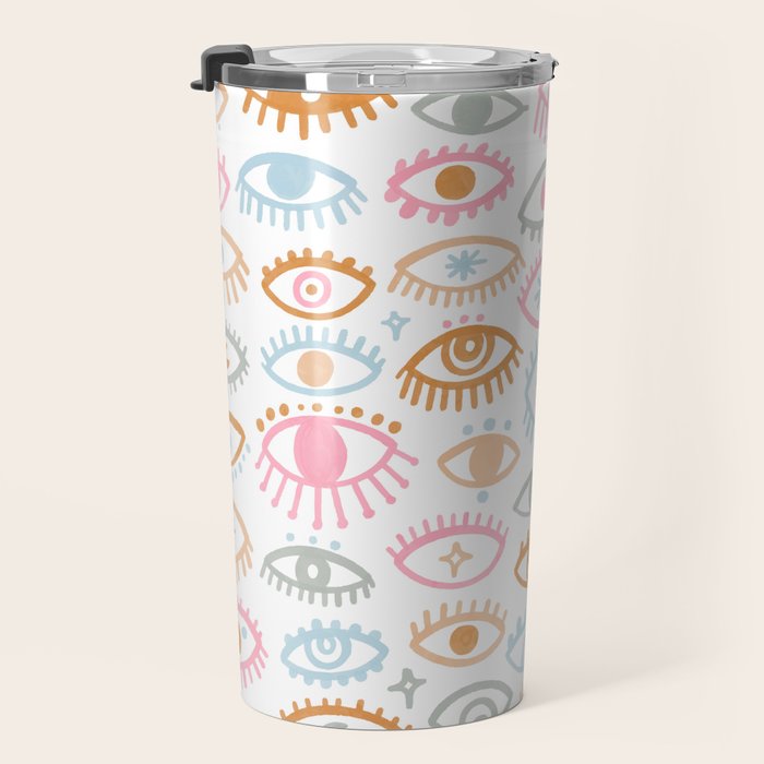 Mystical Eyes Travel Mug Gallery Image 3