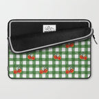 Tomato Gingham Laptop Sleeve Gallery Image 2