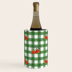Tomato Gingham Wine Chiller Gallery Image 3