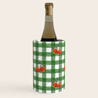 Tomato Gingham Wine Chiller Gallery Image 1