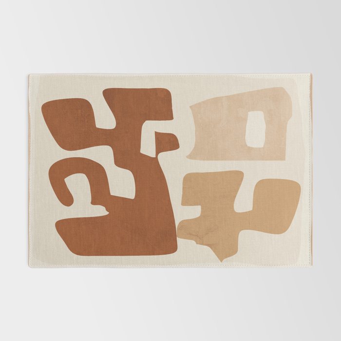 Modern Abstract Shapes 111 Rug Gallery Image 2
