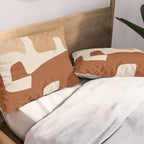 Modern Abstract Shapes 111 Pillow Sham Gallery Image 2