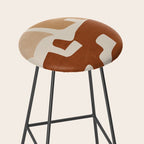 Modern Abstract Shapes 111 Stool Gallery Image 2