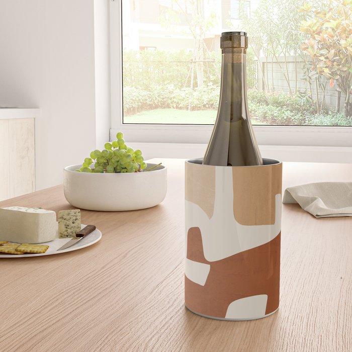 Modern Abstract Shapes 111 Wine Chiller Gallery Image 4