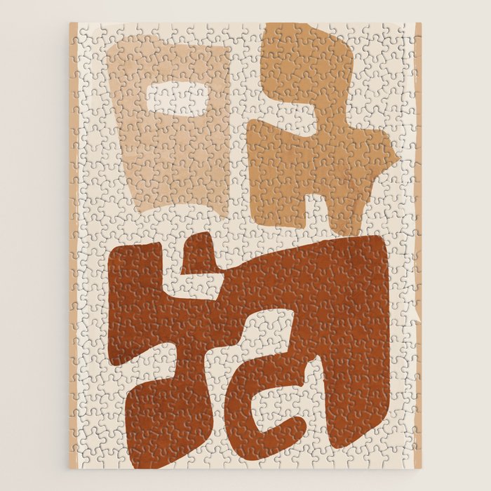 Modern Abstract Shapes 111 Jigsaw Puzzle Gallery Image 1
