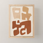 Modern Abstract Shapes 111 Mini Art Print Gallery Image 1