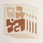 Modern Abstract Shapes 111 Wrapping Paper Gallery Image 3