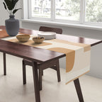 Modern Abstract Shapes 111 Table Runner Gallery Image 2