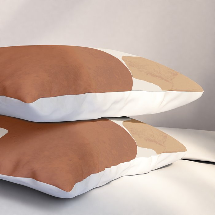Modern Abstract Shapes 111 Pillow Sham Gallery Image 3