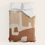 Modern Abstract Shapes 111 Duvet Cover Gallery Image 6