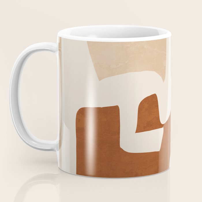 Modern Abstract Shapes 111 Coffee Mug Gallery Image 3