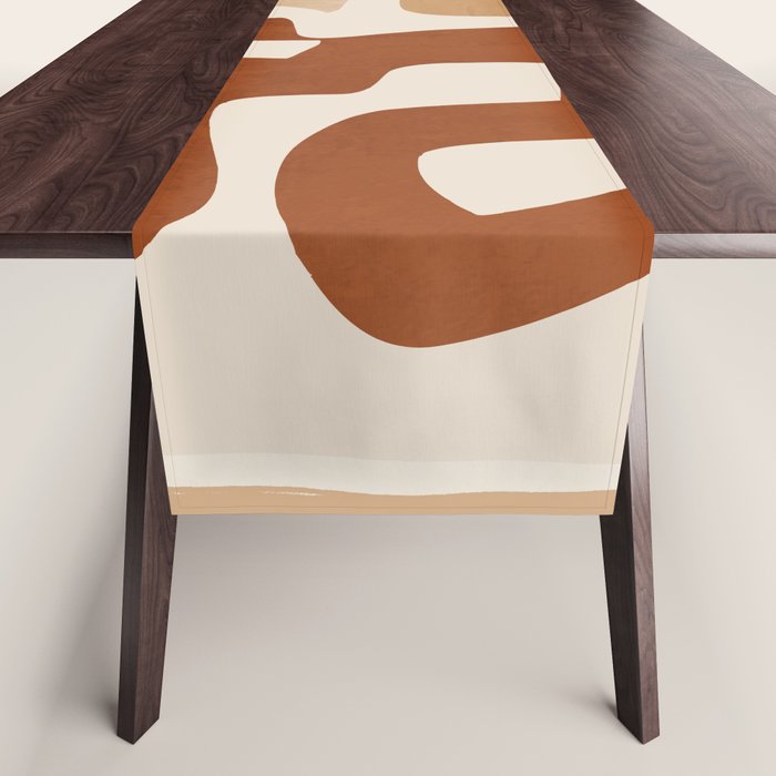 Modern Abstract Shapes 111 Table Runner Gallery Image 1
