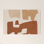 Modern Abstract Shapes 111 Welcome Mat Gallery Image 1