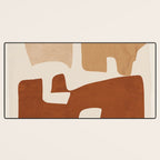 Modern Abstract Shapes 111 Desk Mat Gallery Image 3