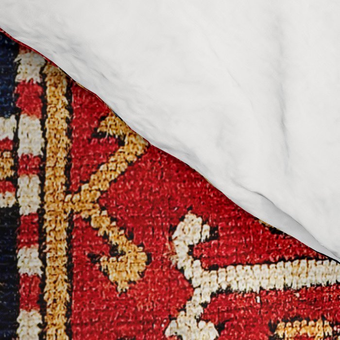 Kazak Southwest Caucasus Carpet Fragment Print Comforter Gallery Image 4