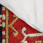 Kazak Southwest Caucasus Carpet Fragment Print Comforter Gallery Image 4