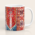 Kazak Southwest Caucasus Carpet Fragment Print Coffee Mug Gallery Image 1