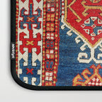 Kazak Southwest Caucasus Carpet Fragment Print Laptop Sleeve Gallery Image 3