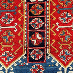 Kazak Southwest Caucasus Carpet Fragment Print Coffee Mug Gallery Image 2