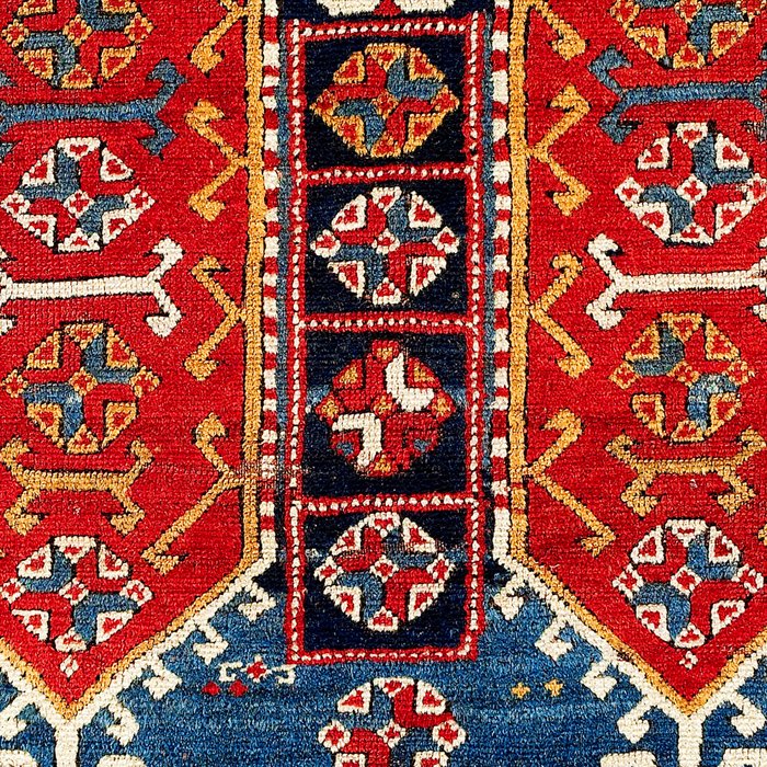 Kazak Southwest Caucasus Carpet Fragment Print Coffee Mug Gallery Image 2