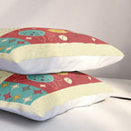 Retro Space Age Fun! ©studioxtine Pillow Sham Gallery Image 3