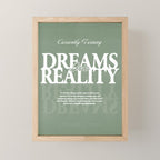 Dreams into Reality Mini Art Print Gallery Image 1