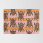 Tibetan Tiger // Stay Wild Color Wave Rug Gallery Image 2