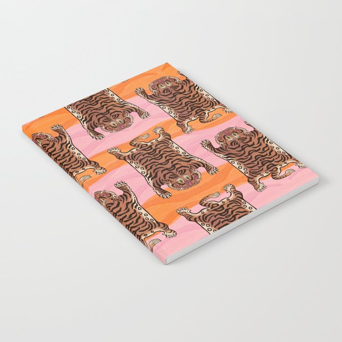 Tibetan Tiger // Stay Wild Color Wave Notebook Gallery Image 2