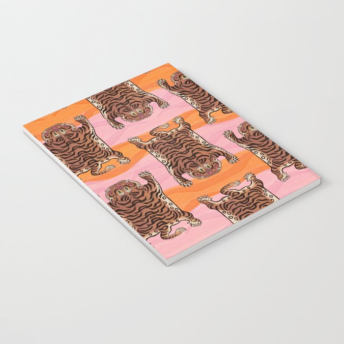 Tibetan Tiger // Stay Wild Color Wave Notebook Gallery Image 3