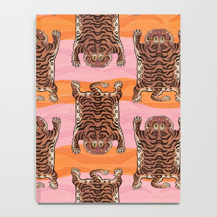 Tibetan Tiger // Stay Wild Color Wave Notebook Gallery Image 4