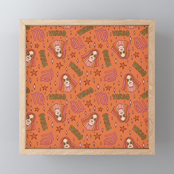 Virgo Print Mini Art Print Gallery Image 1
