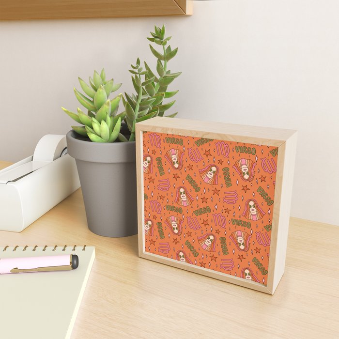 Virgo Print Mini Art Print Gallery Image 2