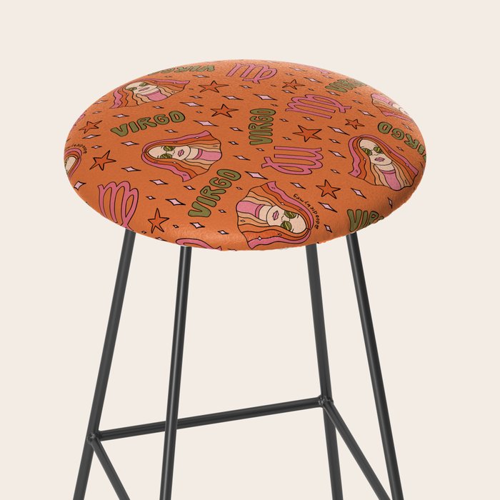 Virgo Print Stool Gallery Image 2