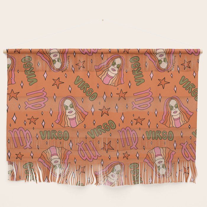 Virgo Print Wall Hanging Gallery Image 1