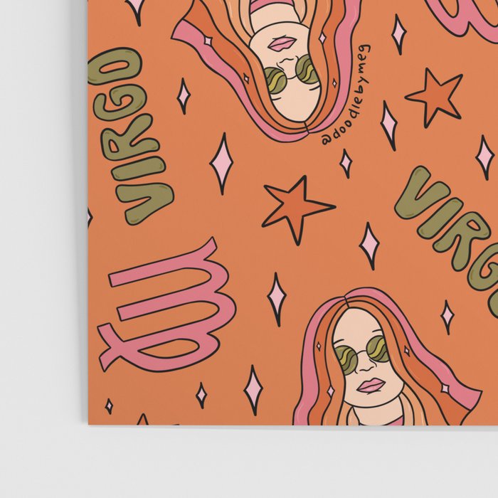 Virgo Print Poster Gallery Image 3