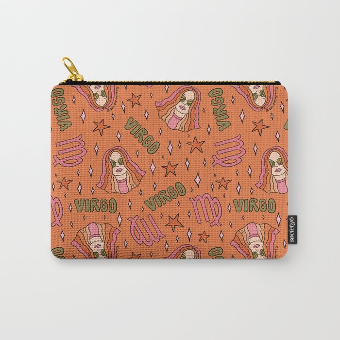Virgo Print Carry All Pouch Gallery Image 1