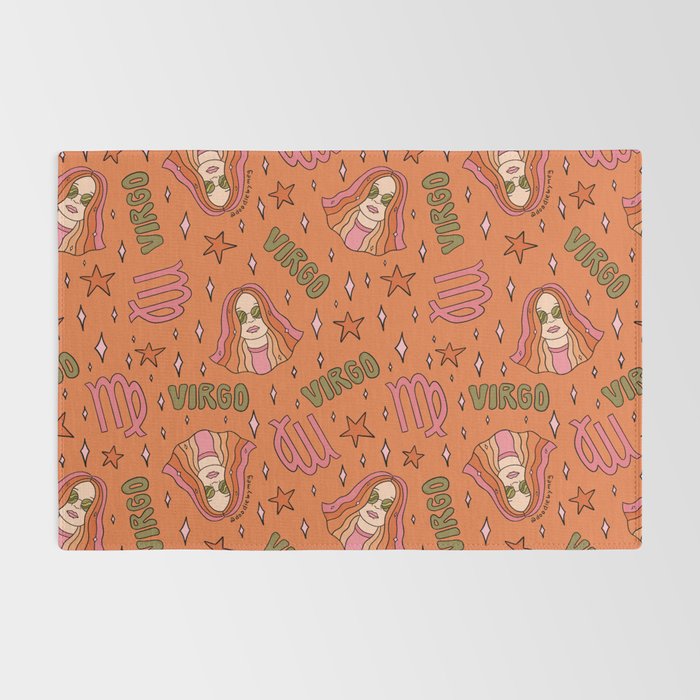 Virgo Print Rug Gallery Image 2