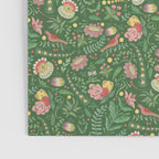 Swedish Floral - Green Poster Gallery Image 3