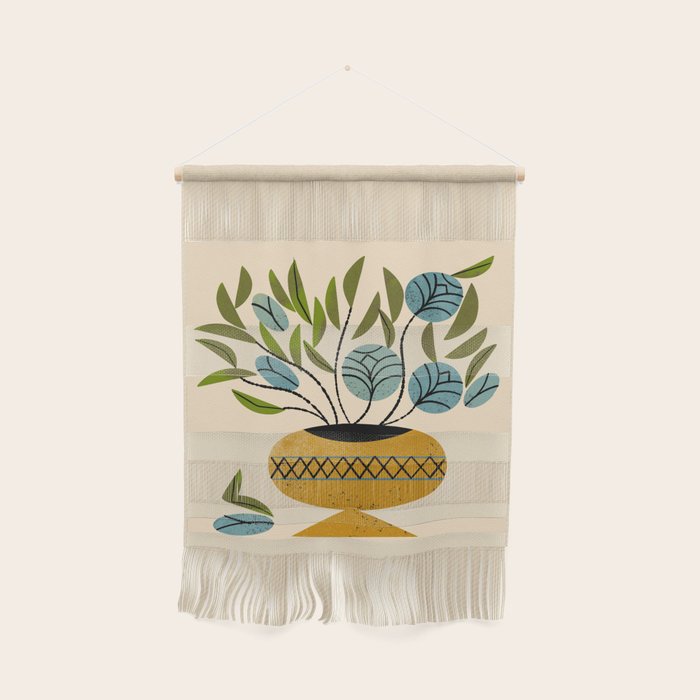 Bouquet in Gold Vase Wall Hanging Gallery Image 1