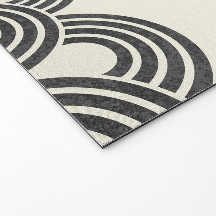 Sun and Wave - Oriental Pattern Welcome Mat Gallery Image 2