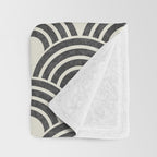 Sun and Wave - Oriental Pattern Throw Blanket Gallery Image 3