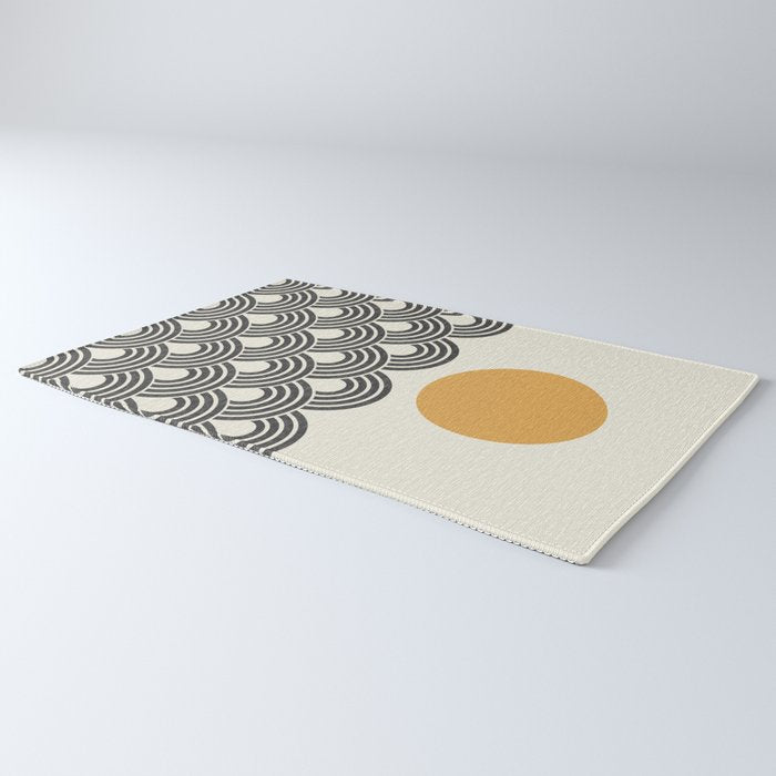 Sun and Wave - Oriental Pattern Rug Gallery Image 3
