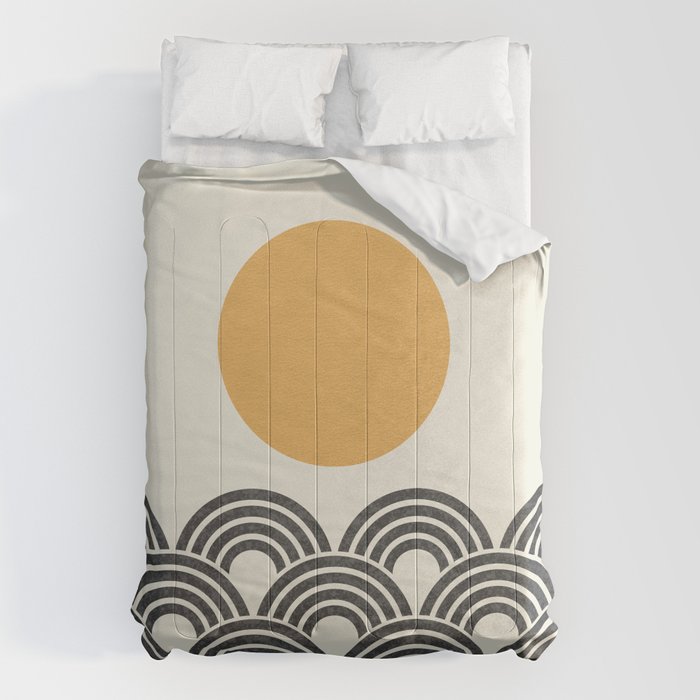 Sun and Wave - Oriental Pattern Comforter Gallery Image 6