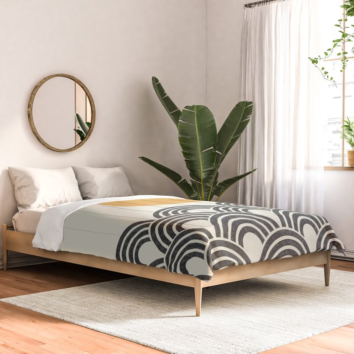Sun and Wave - Oriental Pattern Comforter Gallery Image 2