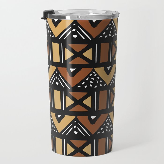 Mud cloth Mali Travel Mug Gallery Image 3