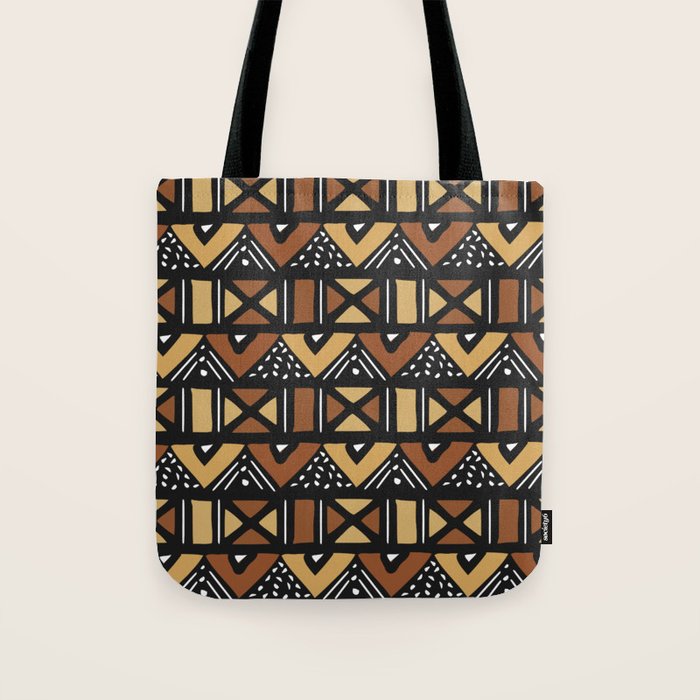 Mud cloth Mali Tote Bag Gallery Image 1