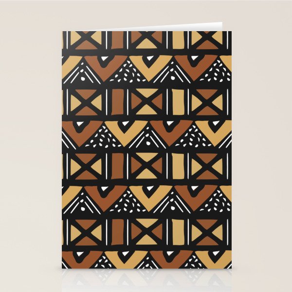 Mud cloth Mali Stationery Card Gallery Image 1