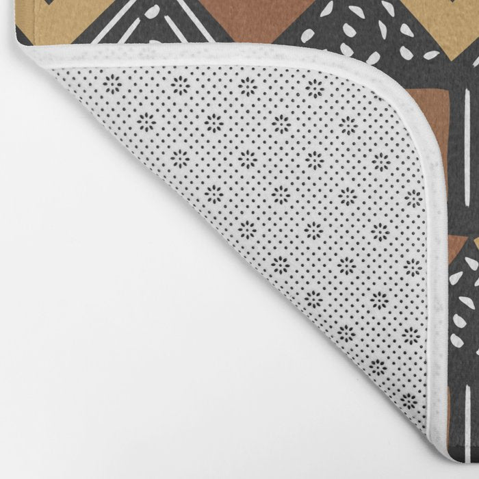 Mud cloth Mali Bath Mat Gallery Image 2