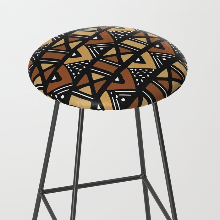 Mud cloth Mali Stool Gallery Image 2