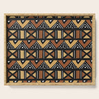 Mud cloth Mali Serving Tray Gallery Image 1